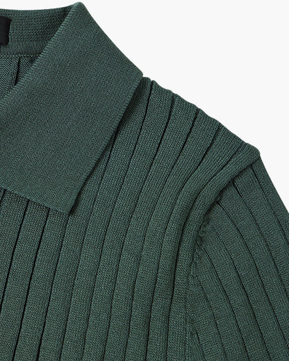 GIMCHEON Knitted Polo Shirt